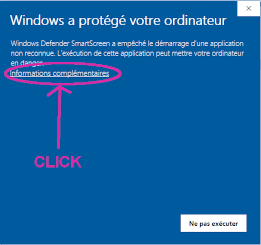 Windows Defender Warning