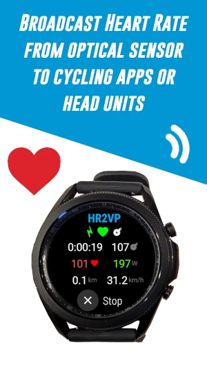 Broadcast heart rate over Bluetooth from your Samsung Galaxy watch 4