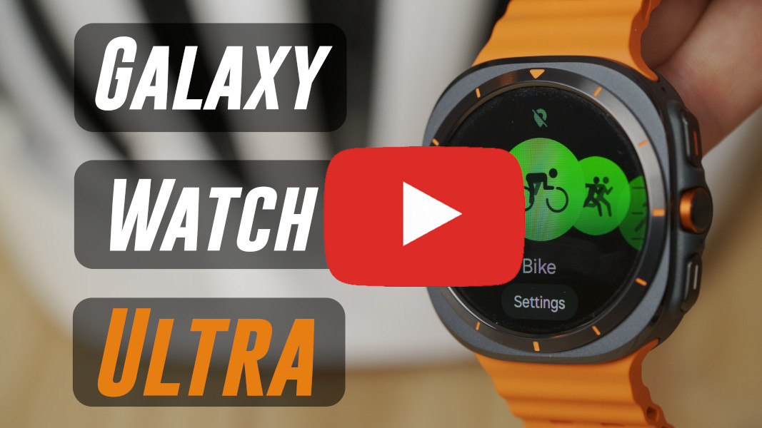 Galaxy Watch Ultra Review for Cycling Youtube thumbnail
