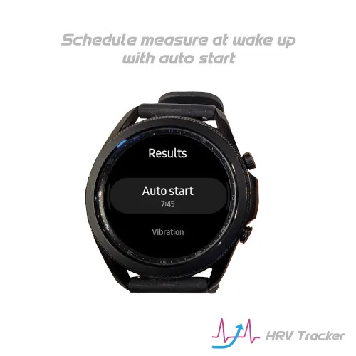 HRV TRacker auto start feature